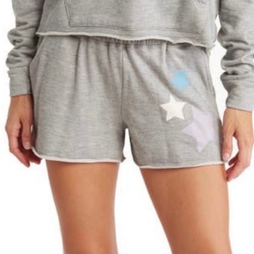 Shorts L heather gray Wildfox Sweat Starlight Shorts drawstring lounge Pajama